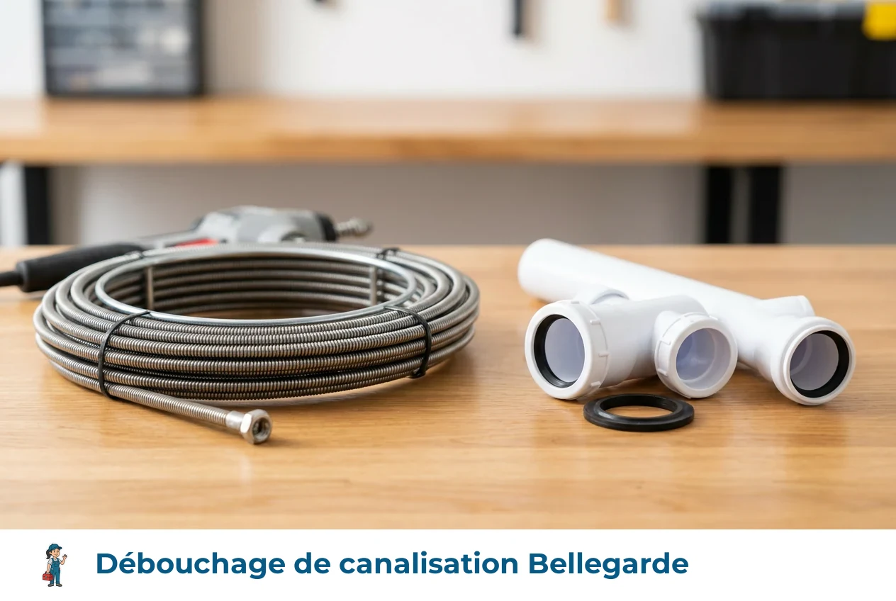 Débouchage de canalisation à Bellegarde