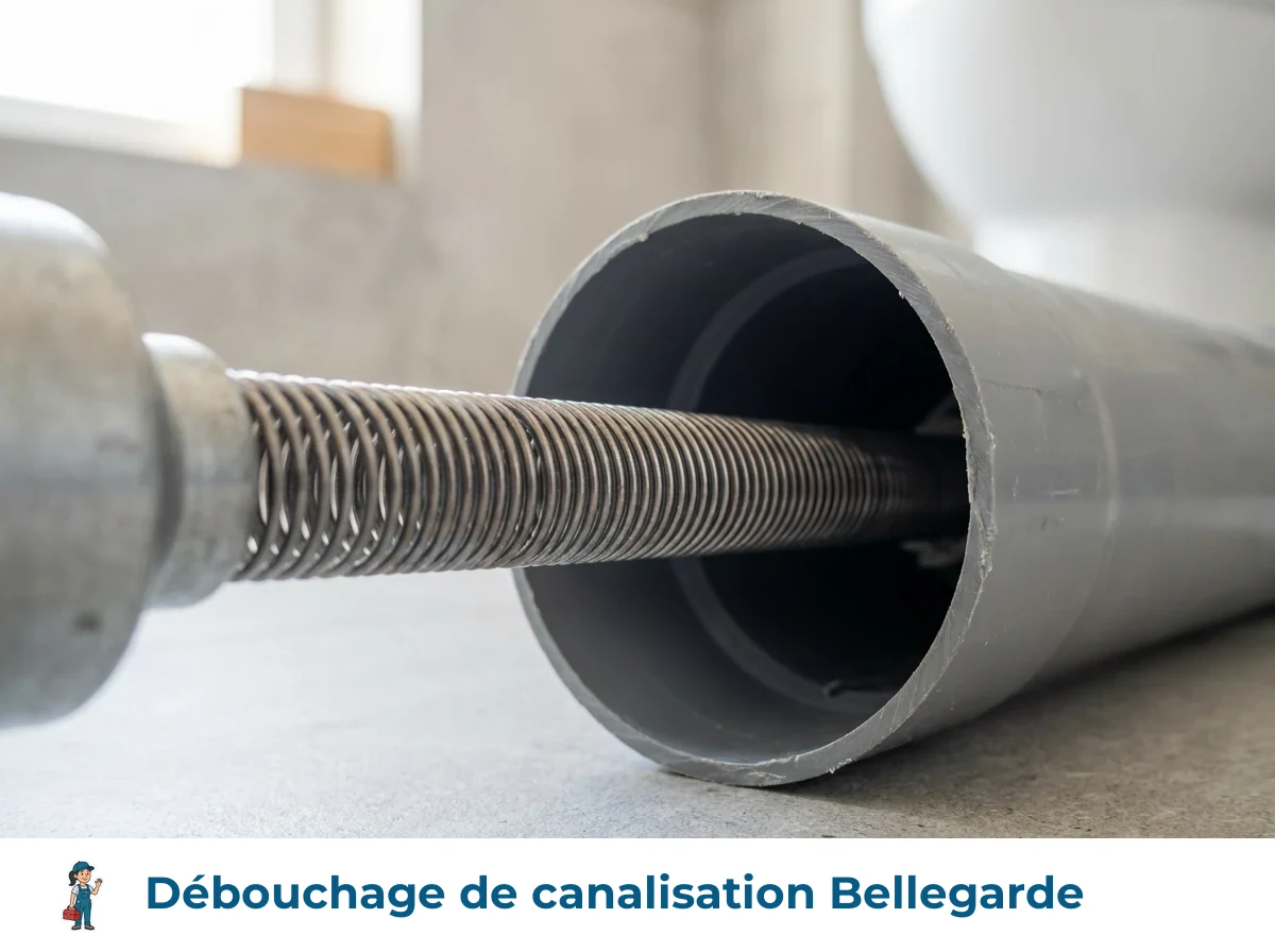Débouchage de canalisation à Bellegarde