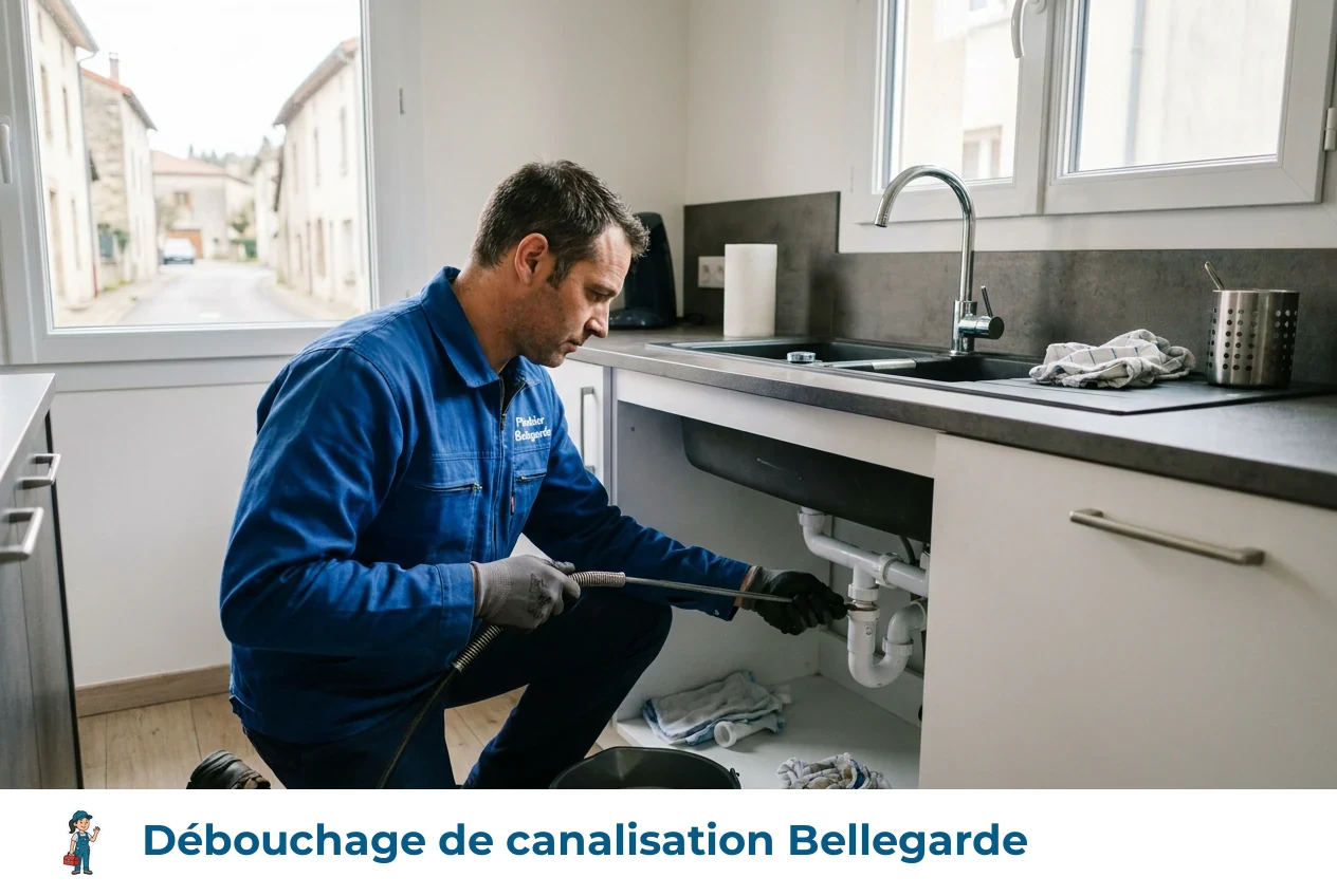 Débouchage de canalisation à Bellegarde
