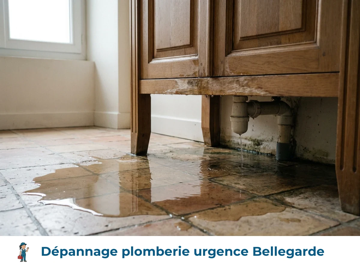 Dépannage plomberie urgence à Bellegarde