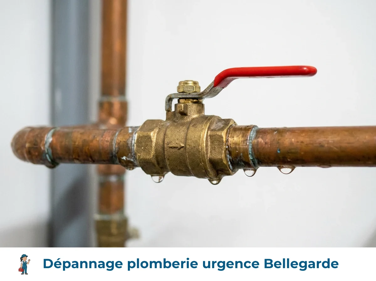 Dépannage plomberie urgence à Bellegarde