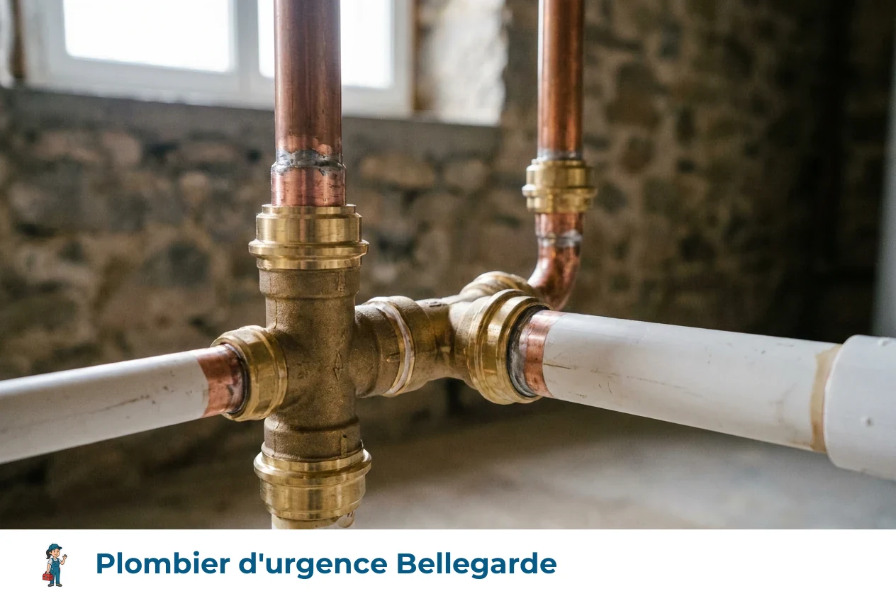 Plombier d'urgence à Bellegarde
