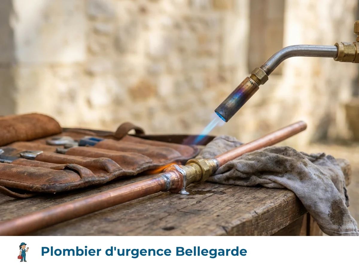 Plombier d'urgence à Bellegarde