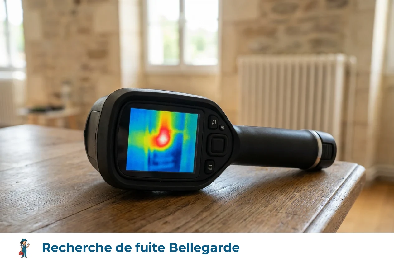 Recherche de fuite à Bellegarde