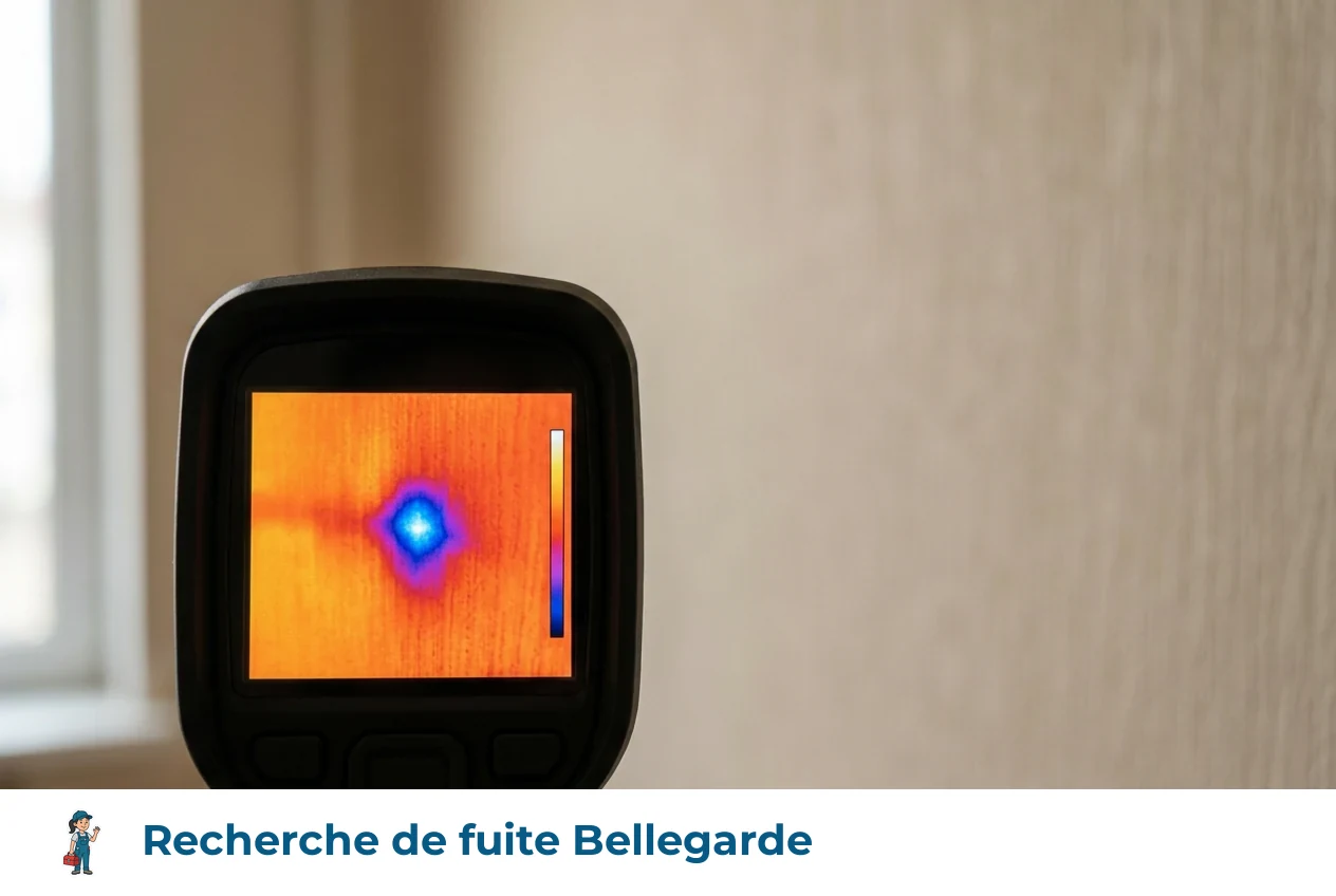 Recherche de fuite à Bellegarde