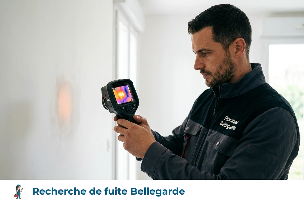 Recherche de fuite à Bellegarde