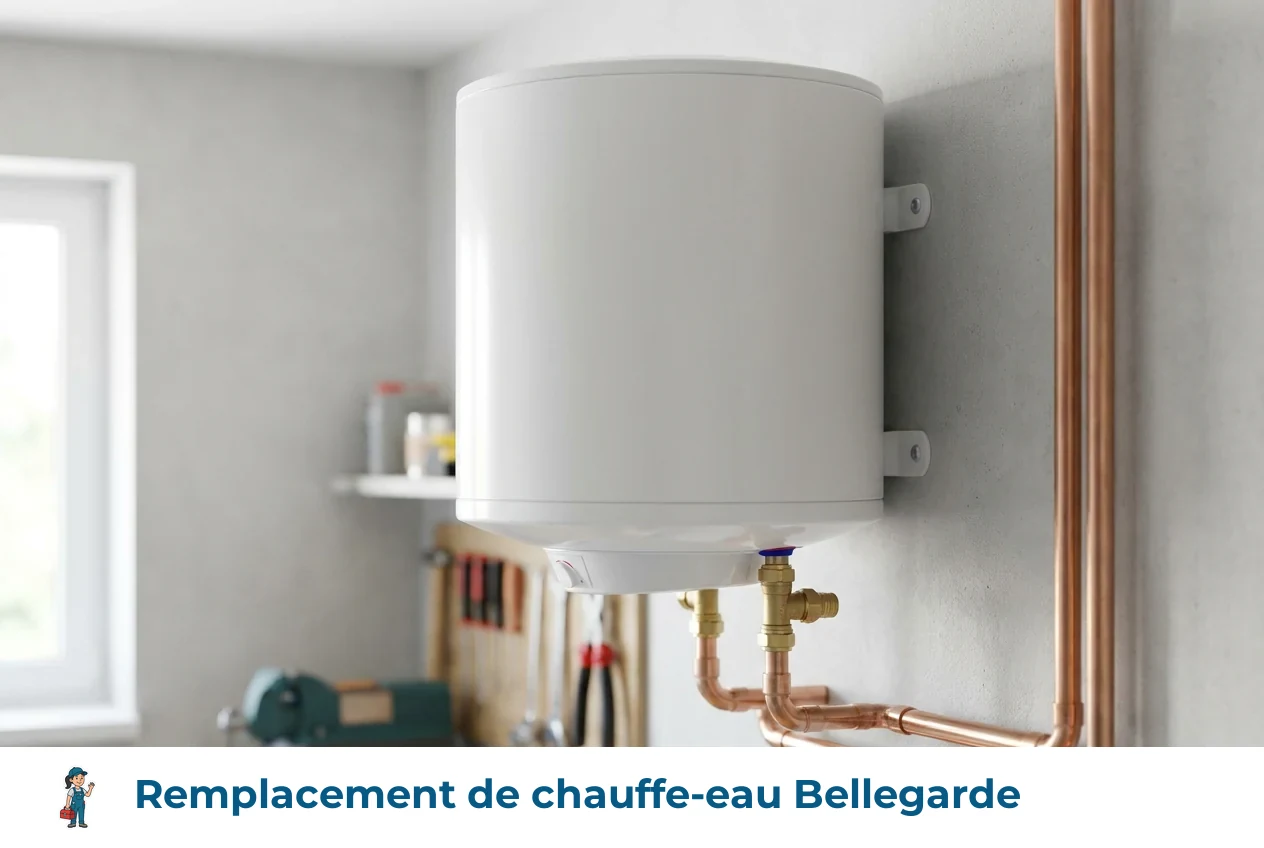 Remplacement de chauffe-eau à Bellegarde