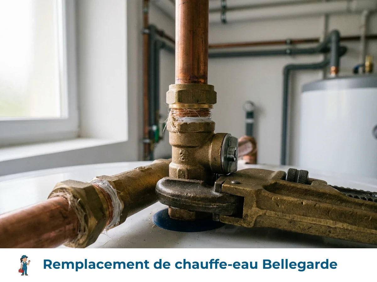 Remplacement de chauffe-eau à Bellegarde