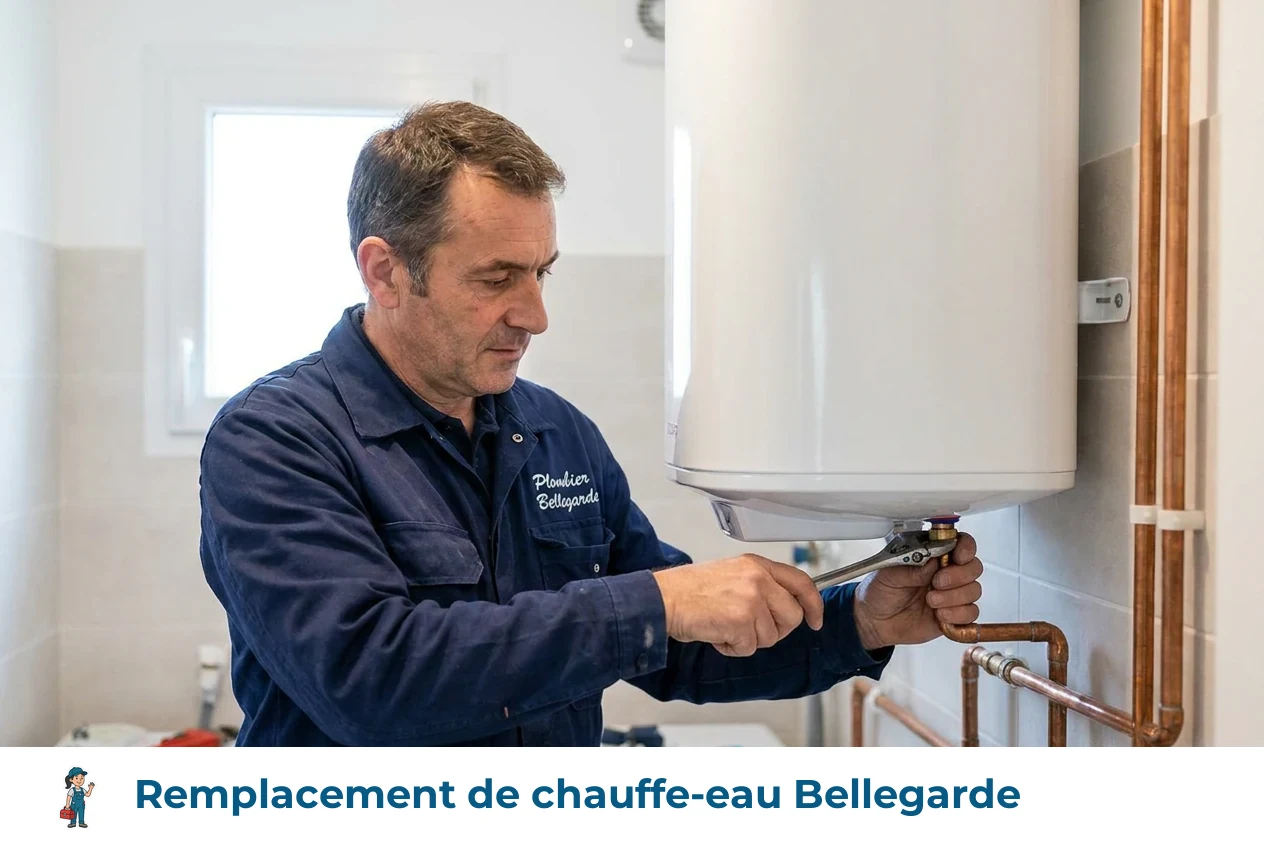 Remplacement de chauffe-eau à Bellegarde
