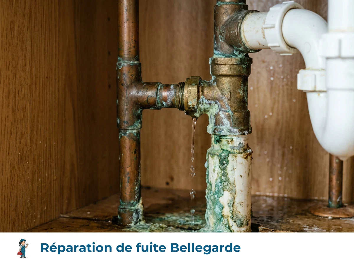Réparation de fuite à Bellegarde