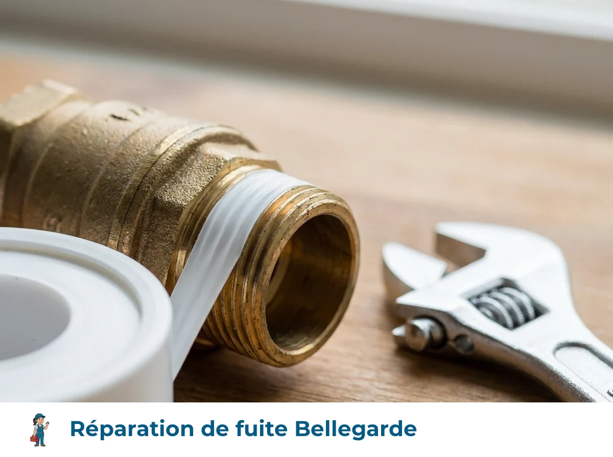 Réparation de fuite à Bellegarde