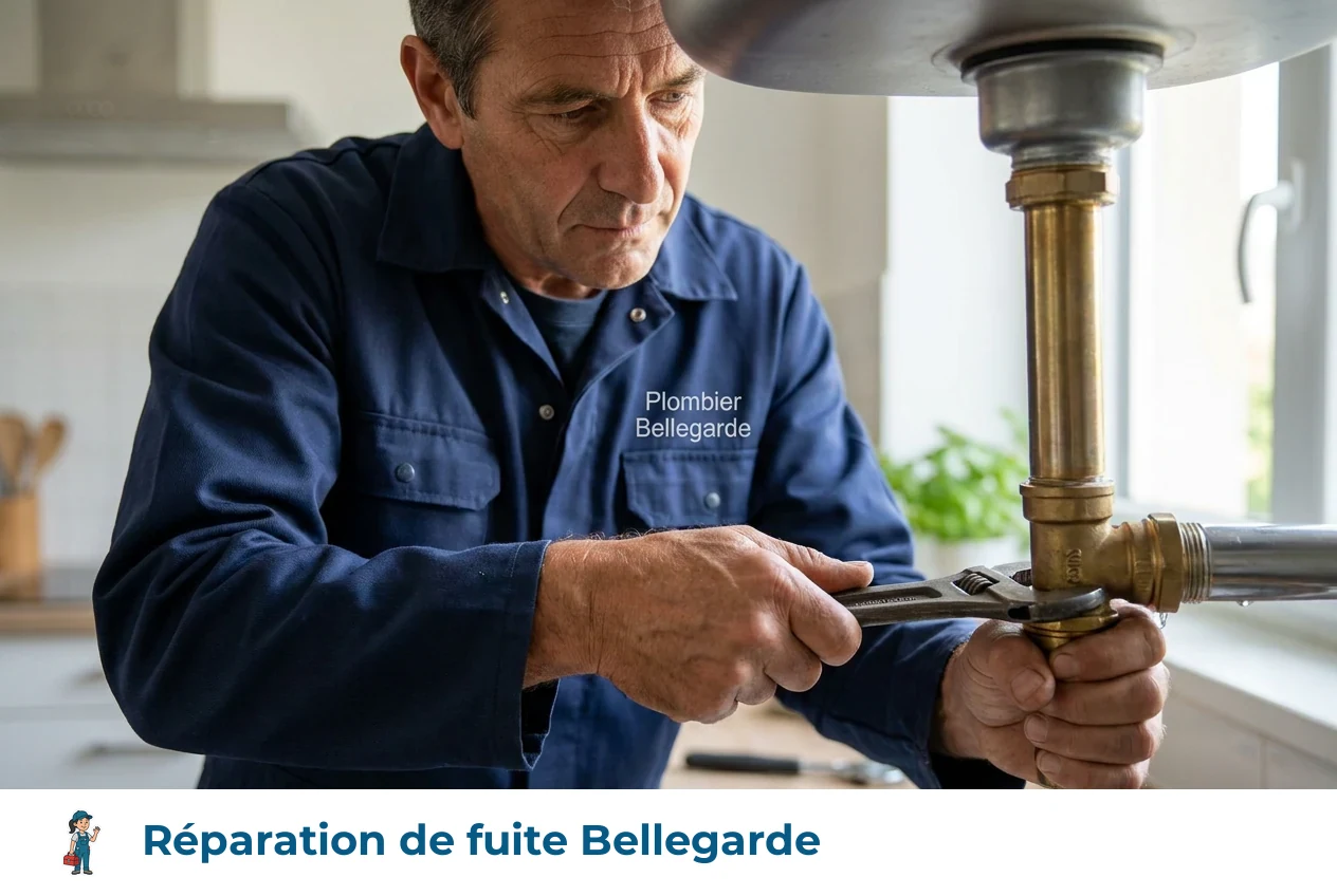 Réparation de fuite à Bellegarde